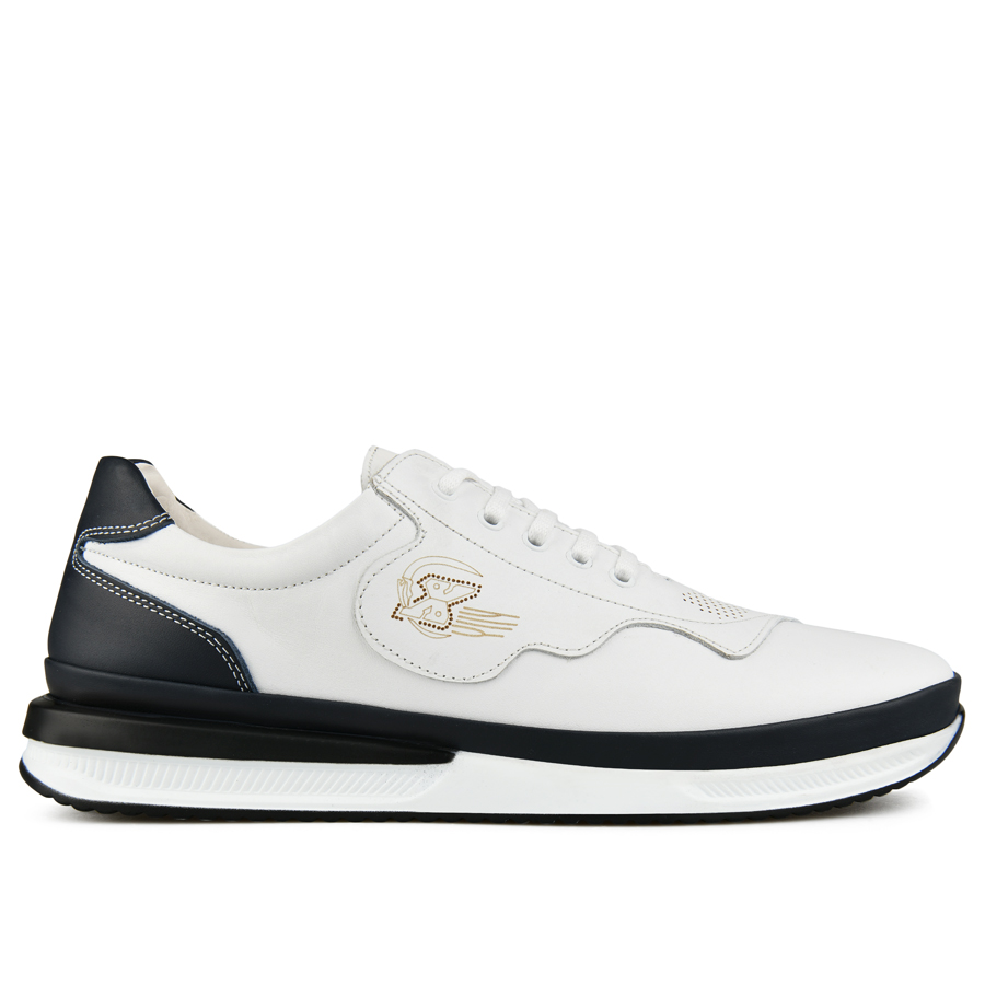 мъжки обувки естествена кожа бели 0