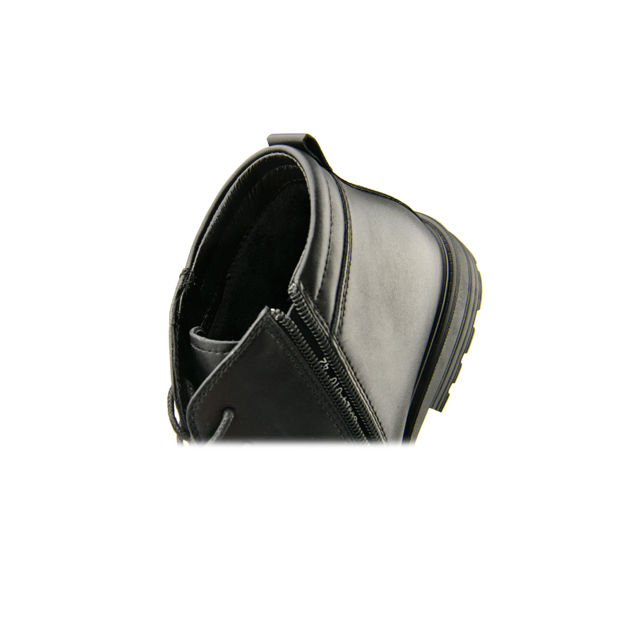 мъжки боти естествена кожа черни 4