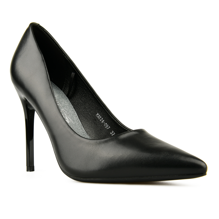 дамски обувки еко кожа черни 2