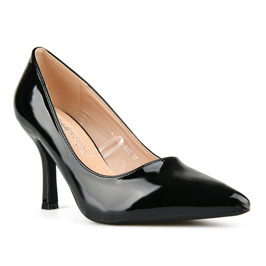 дамски обувки еко кожа черни 1