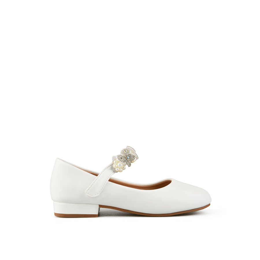 детски обувки еко кожа бели 0