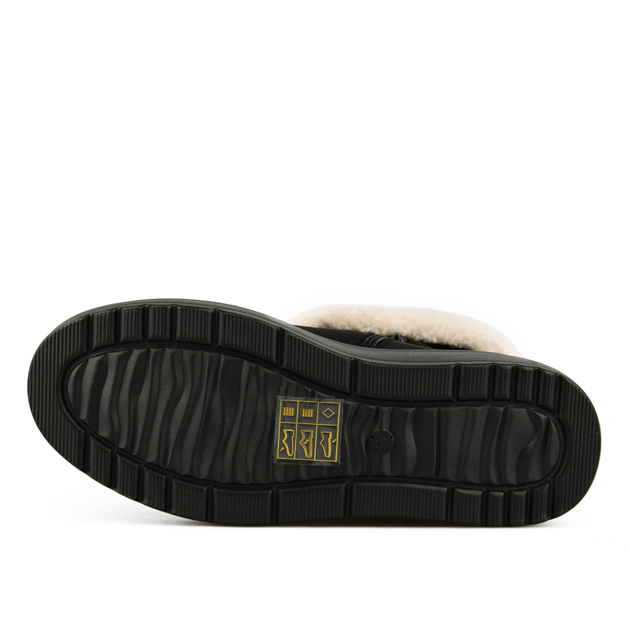 cizme damă textil negru 6