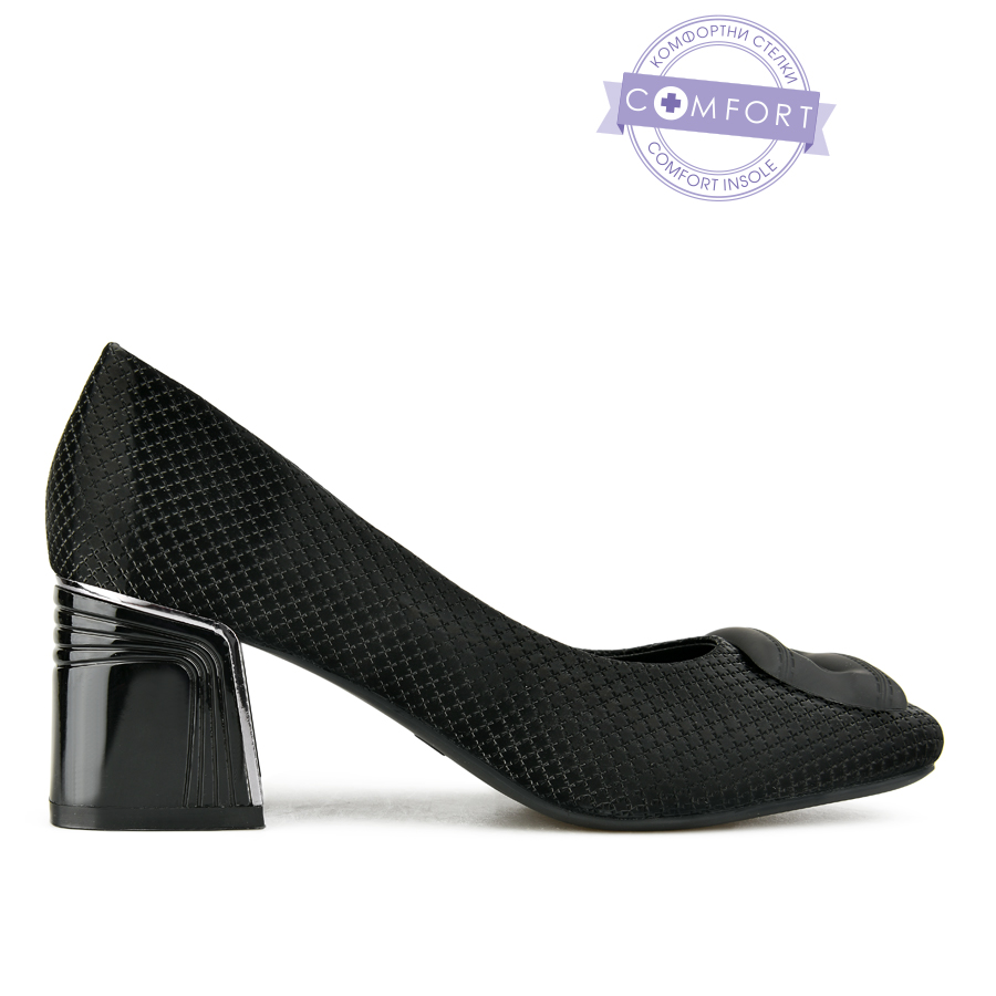 γυναικεία παπούτσια οικολογικό δέρμα μαύρο 0