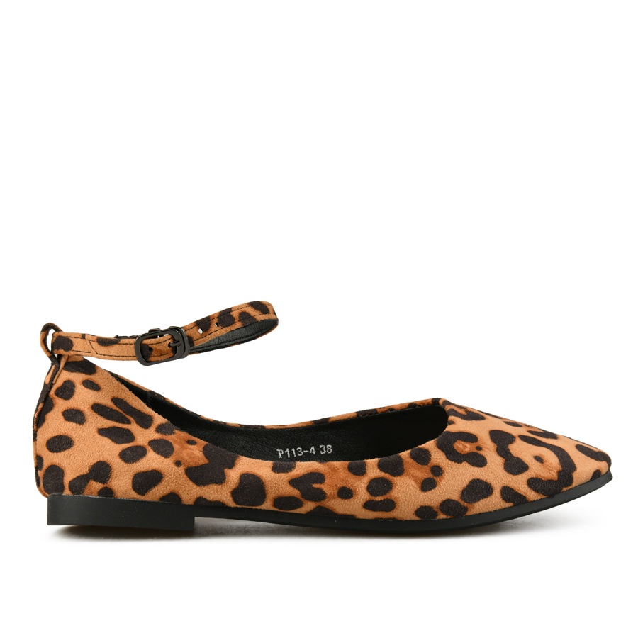 дамски обувки текстил кафяви 0