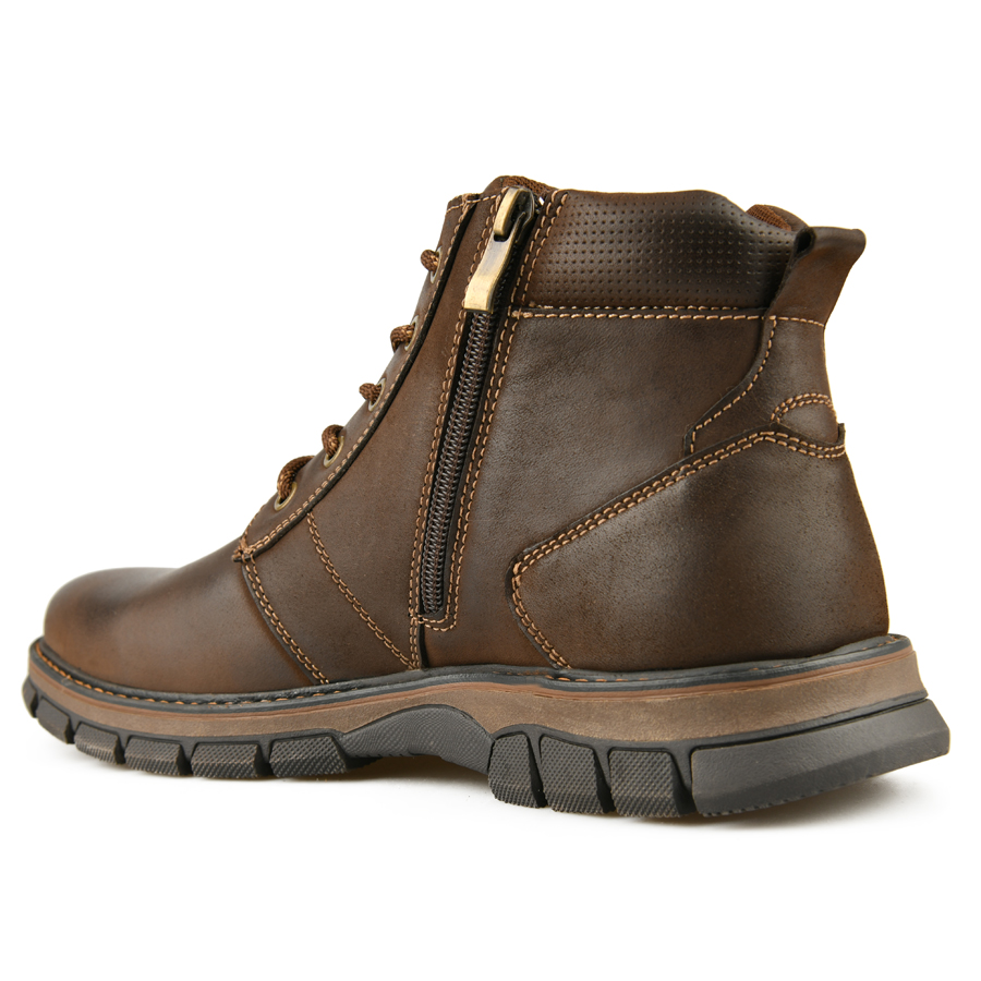 botine bărbați piele naturală maro 3