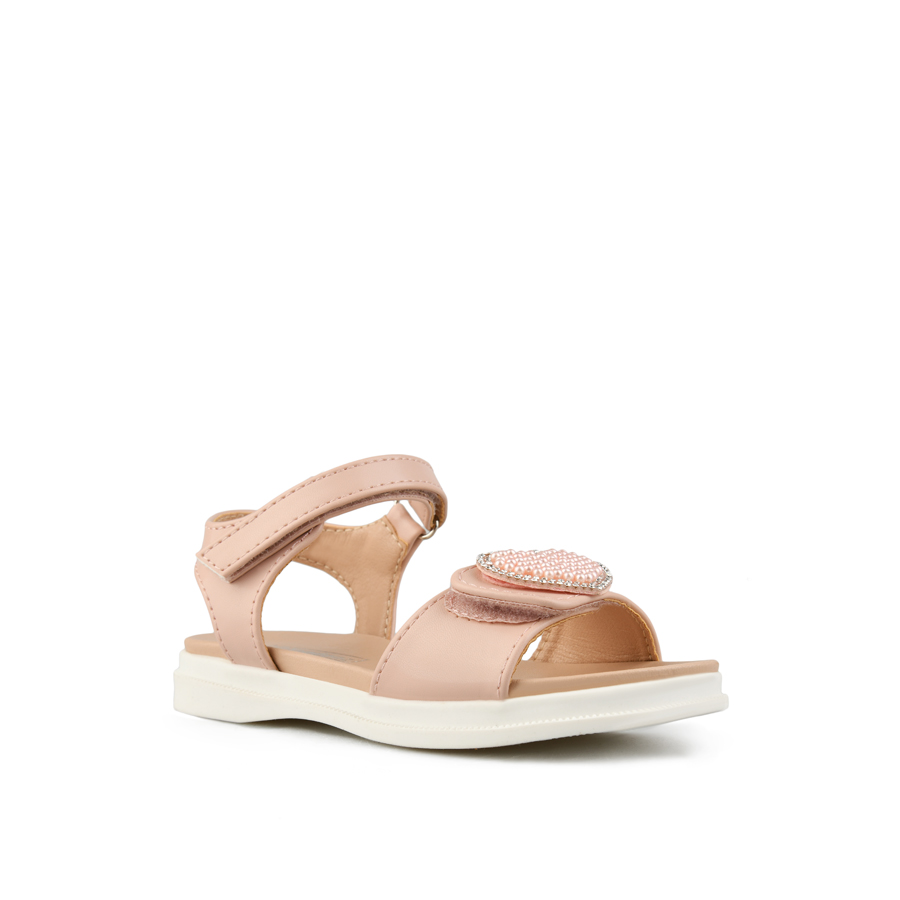 παιδικά σανδάλια οικολογικό δέρμα ροζ 1