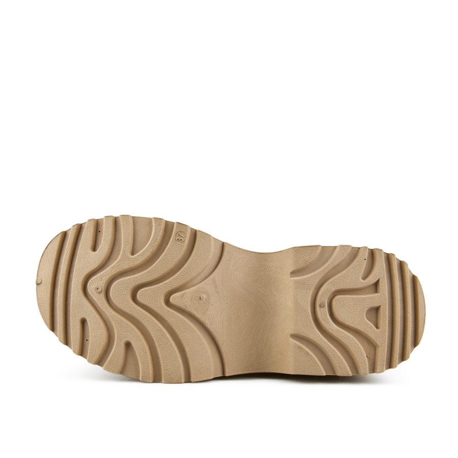 botine damă textil bej 4