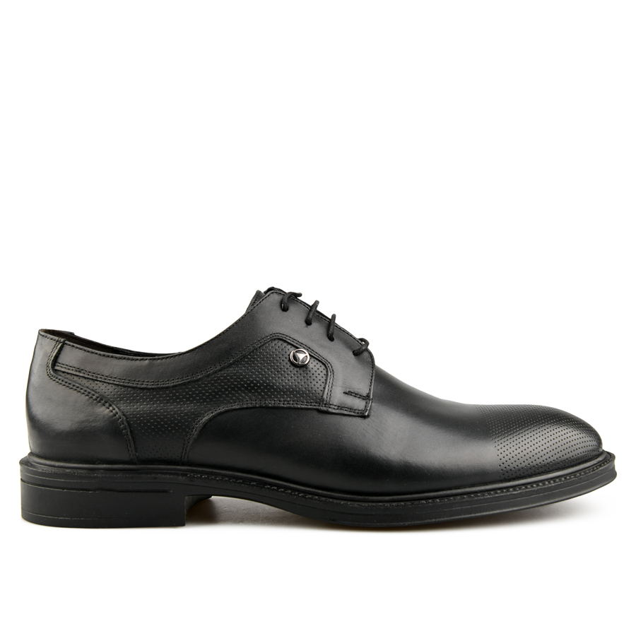 мъжки обувки естествена кожа черни 0