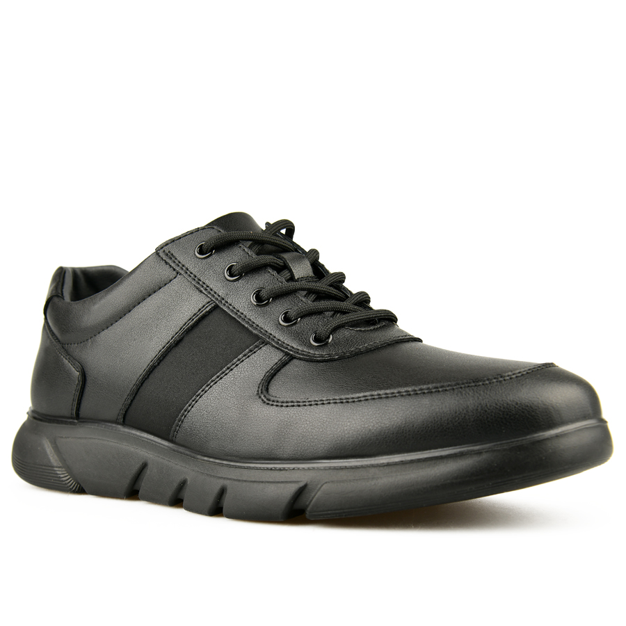 мъжки обувки естествена кожа черни 1