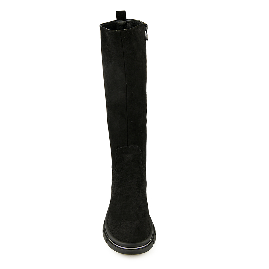 cizme damă textil negru 2