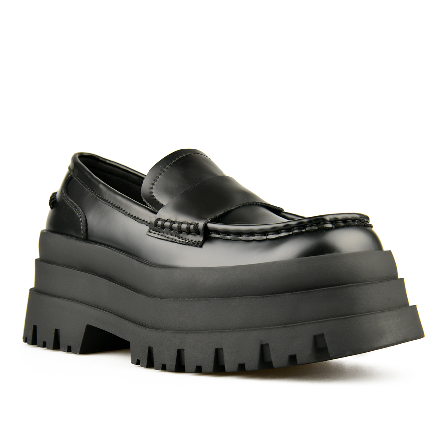 дамски обувки естествена кожа черни 2