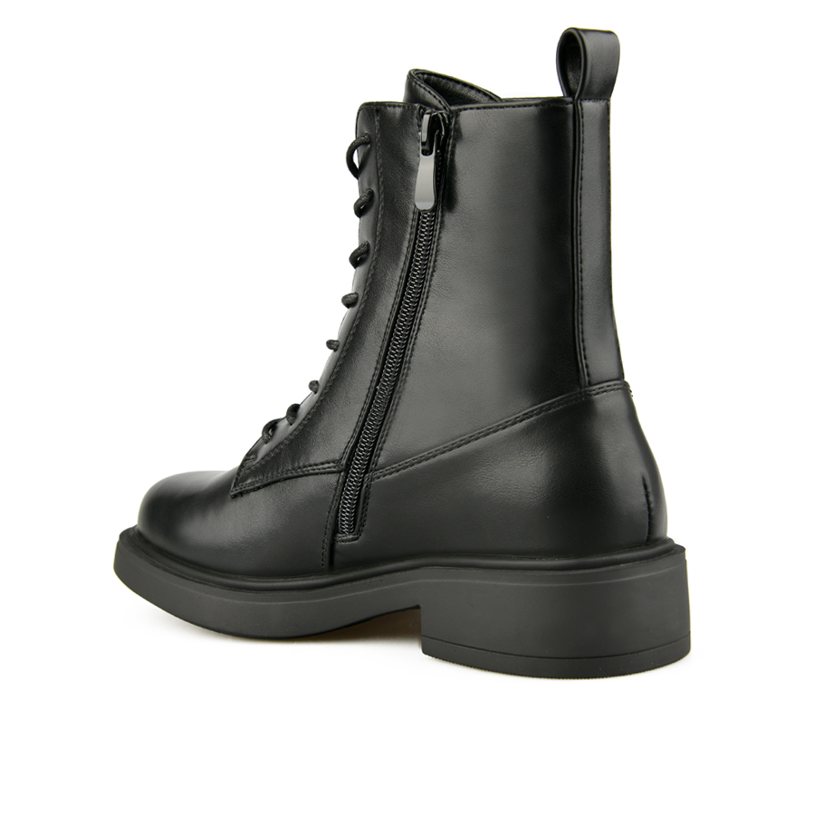 botine damă piele ecologică negru 3