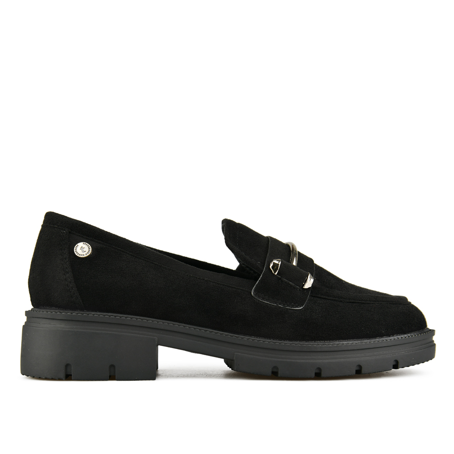 γυναικεία παπούτσια ύφασμα μαύρο 0