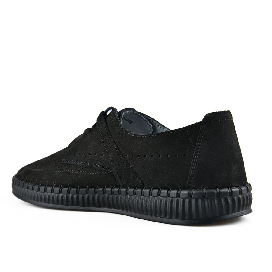 мъжки обувки естествена кожа черни 3