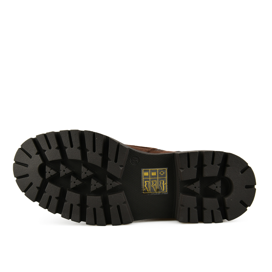 botine damă textil maro 4