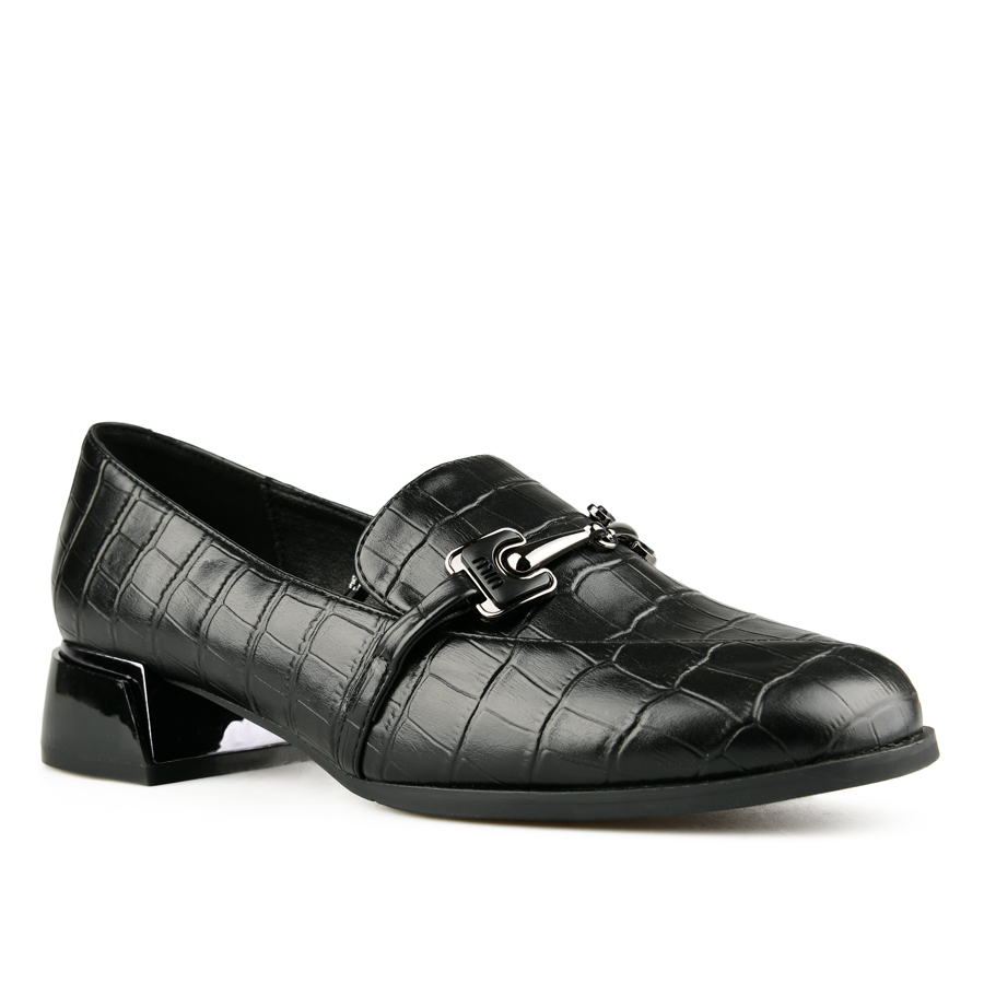 pantofi damă piele ecologică negru 1