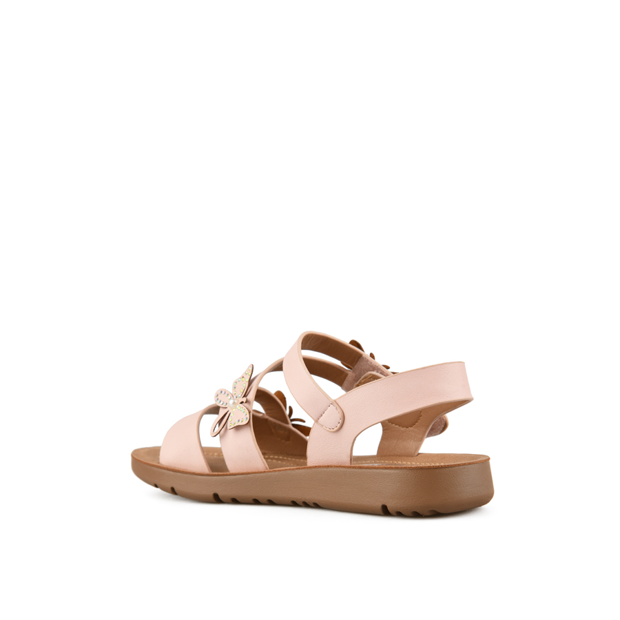 детски сандали еко кожа розови 3