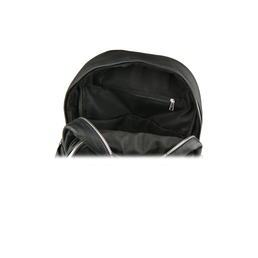 rucsac damă piele ecologică negru 2