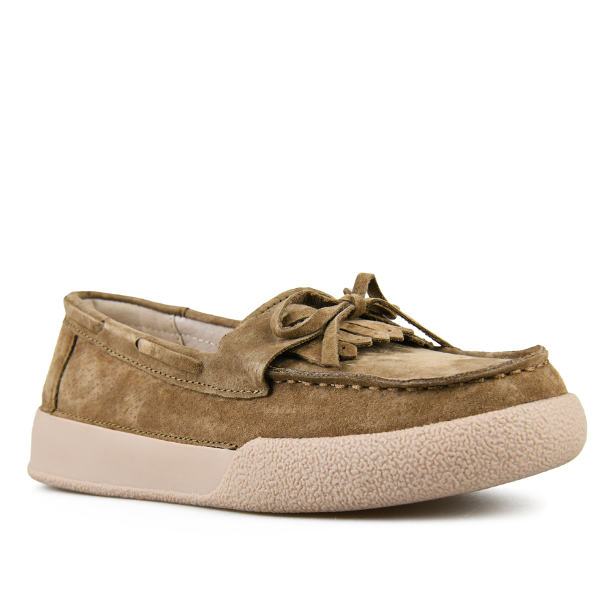 pantofi damă piele naturală maro deschis 2