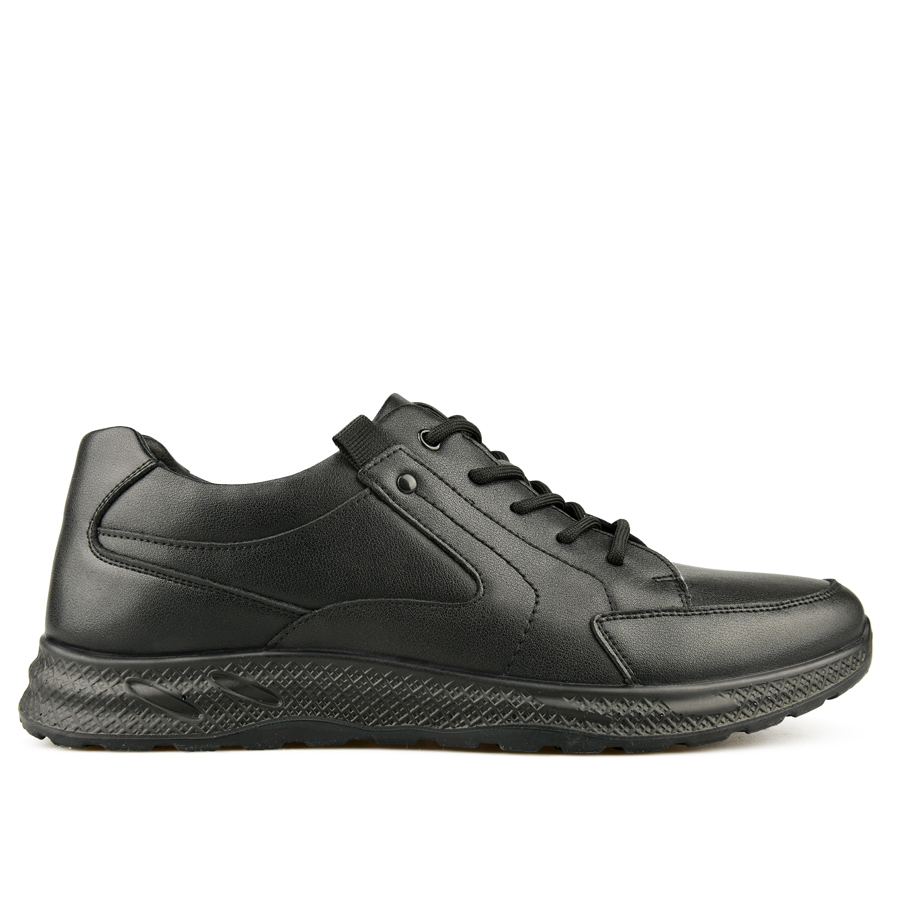 мъжки обувки естествена кожа черни 0