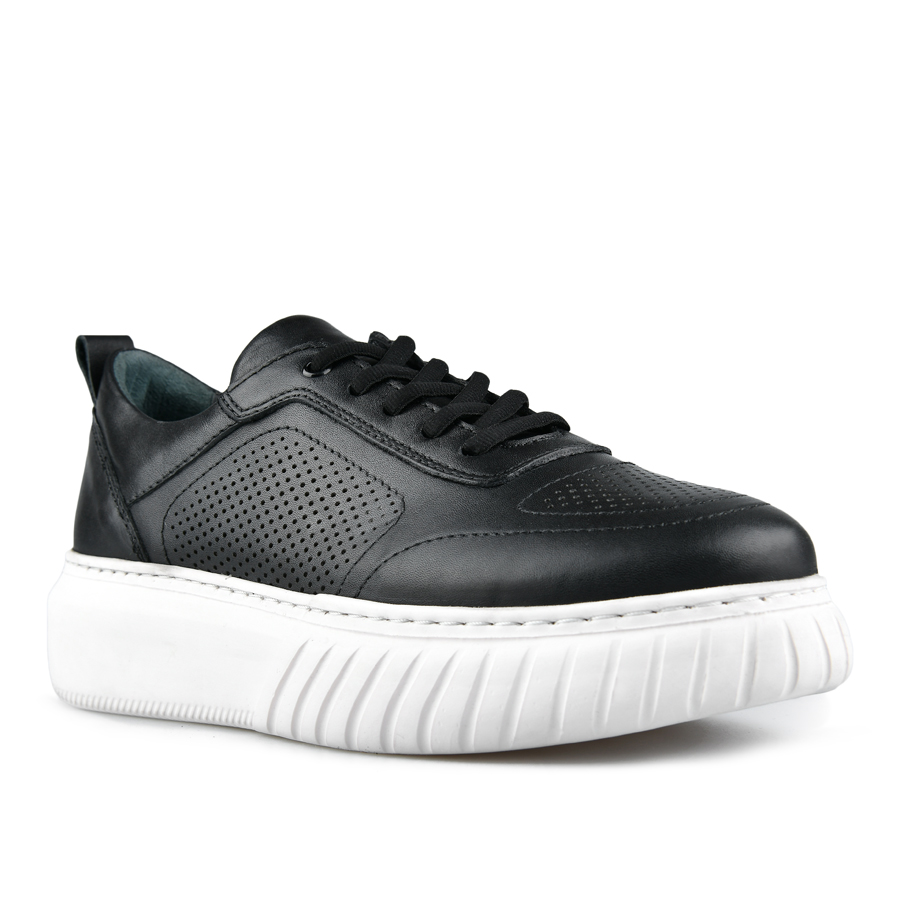 дамски обувки естествена кожа черни 1