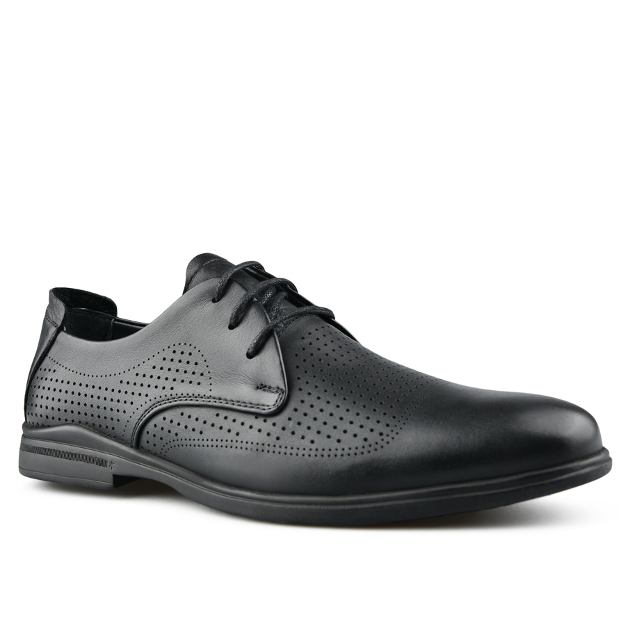 pantofi bărbați piele naturală negru 2