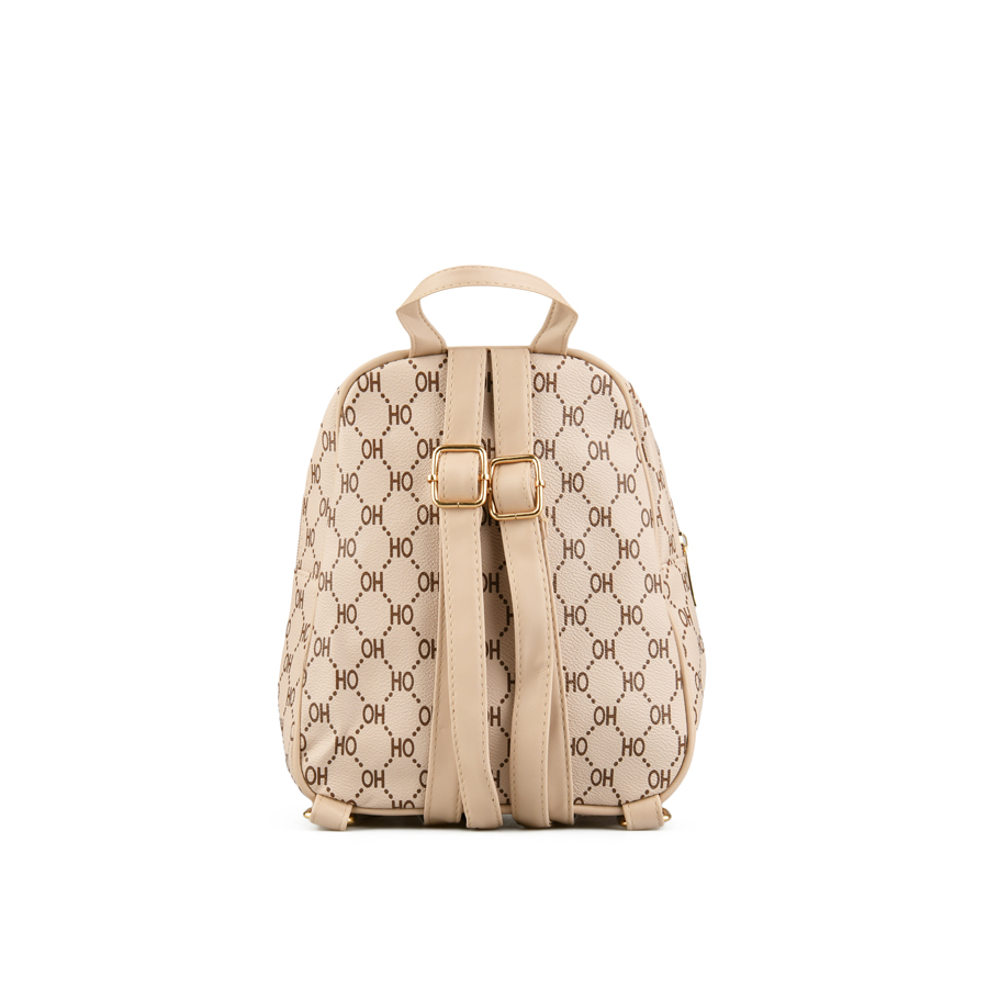 rucsac damă piele ecologică bej 6