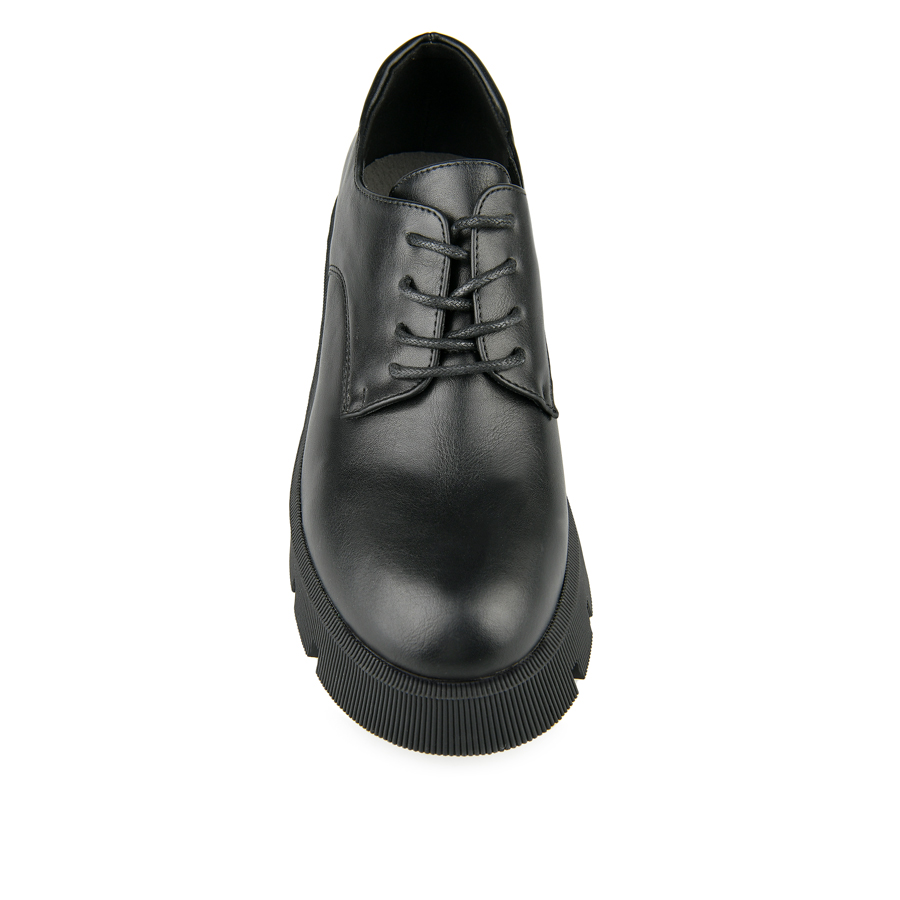 γυναικεία παπούτσια οικολογικό δέρμα μαύρο 1