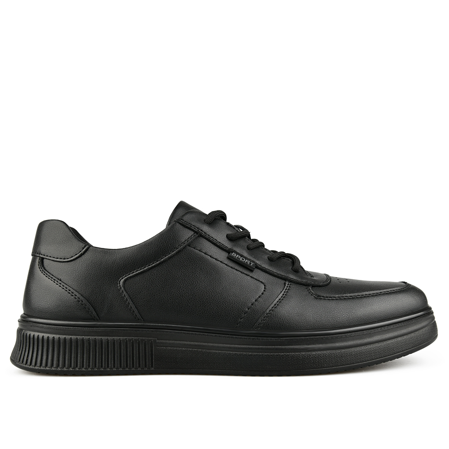 pantofi bărbați piele naturală negru 0
