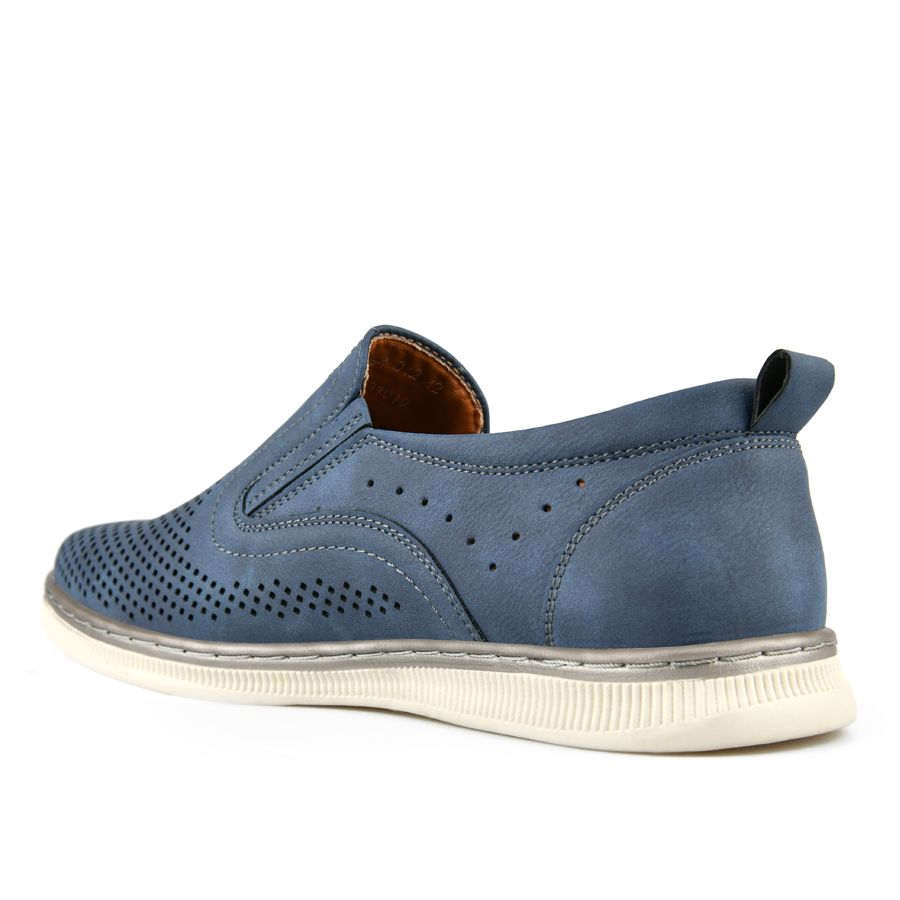 мъжки обувки еко кожа тъмно сини 3