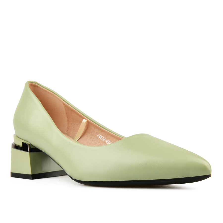 γυναικεία παπούτσια οικολογικό δέρμα πράσινα 1