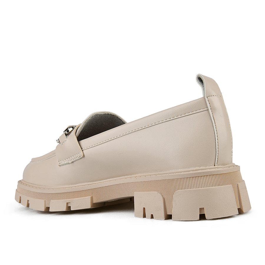 дамски обувки еко кожа светло бежови 3