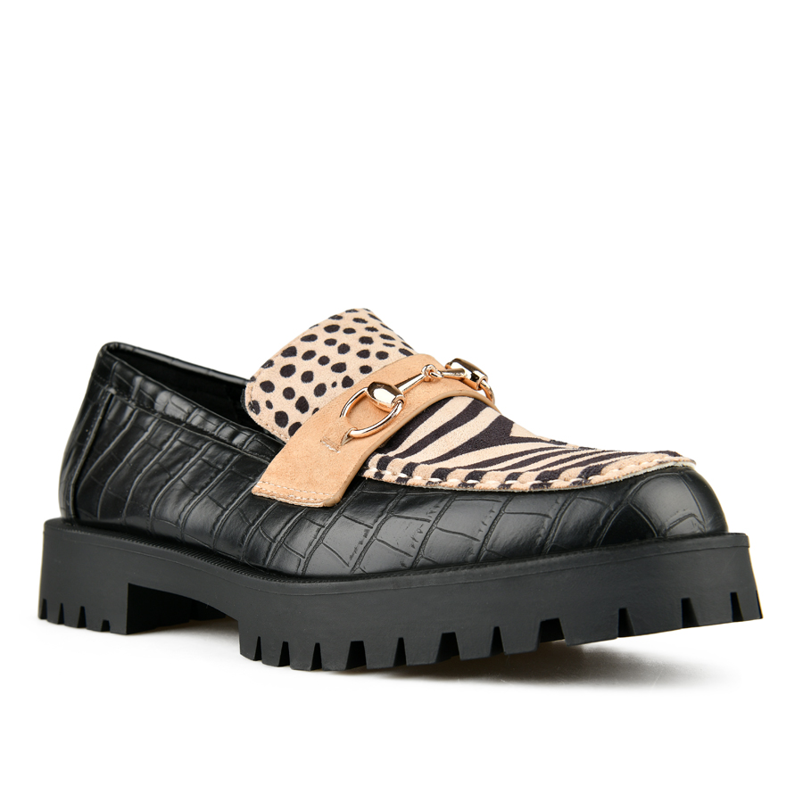 γυναικεία παπούτσια οικολογικό δέρμα μαύρο 2