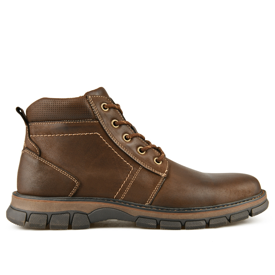 botine bărbați piele naturală maro 0