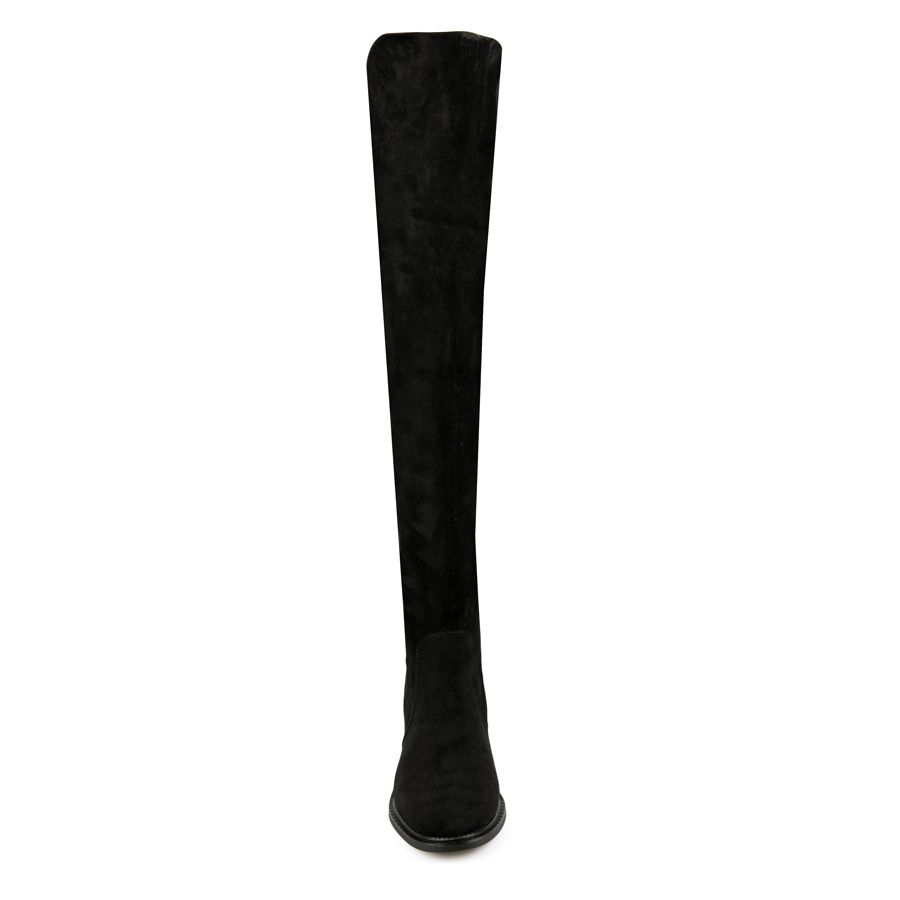 cizme damă textil negru 2