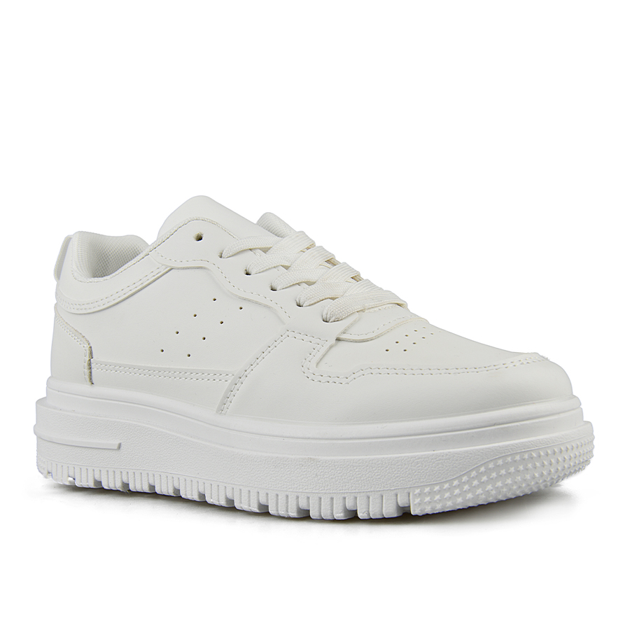 teniși damă piele ecologică alb 1