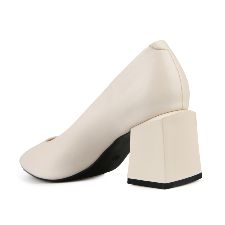 дамски обувки еко кожа светло бежови 3