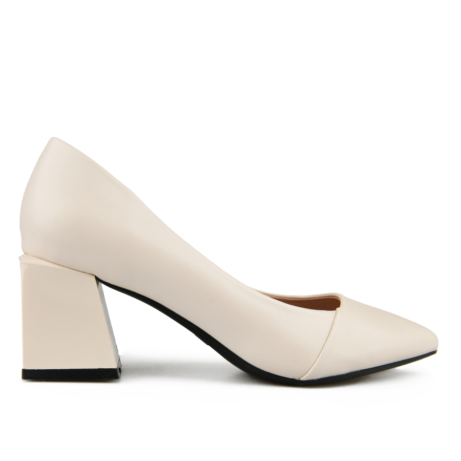 дамски обувки еко кожа светло бежови 0