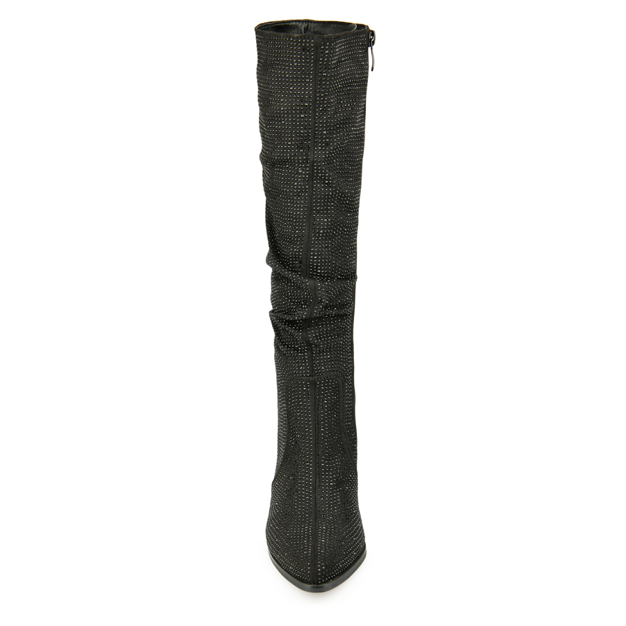 cizme damă textil negru 2