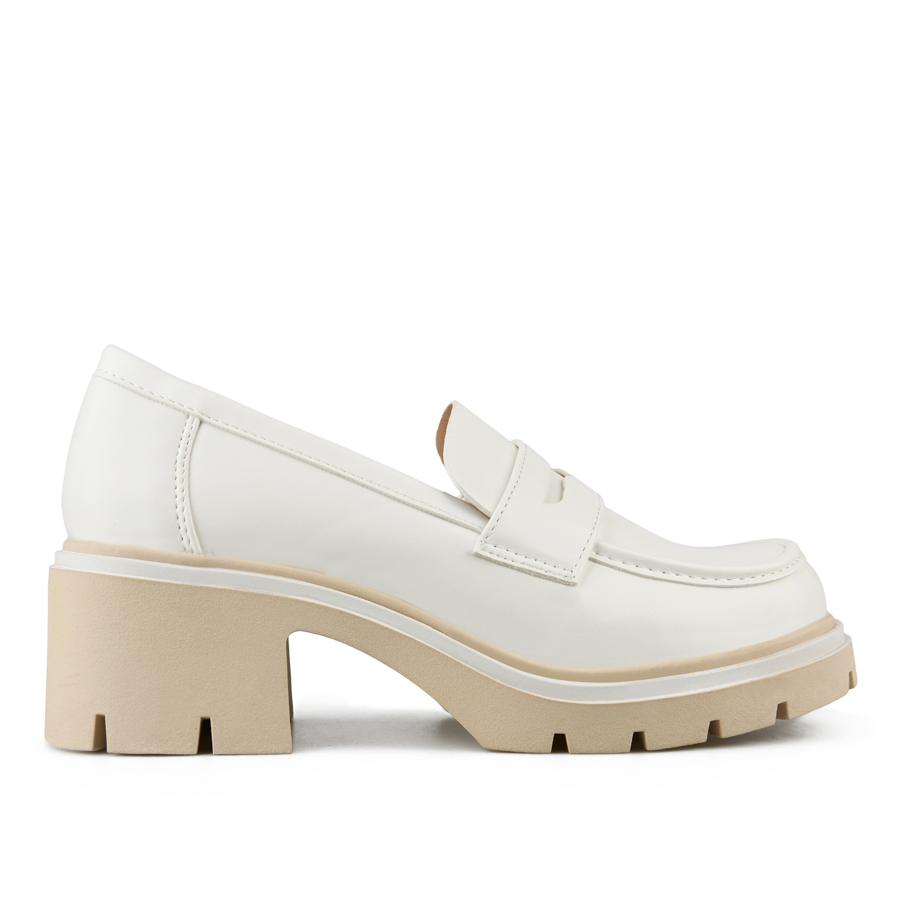 дамски обувки еко кожа бели 0