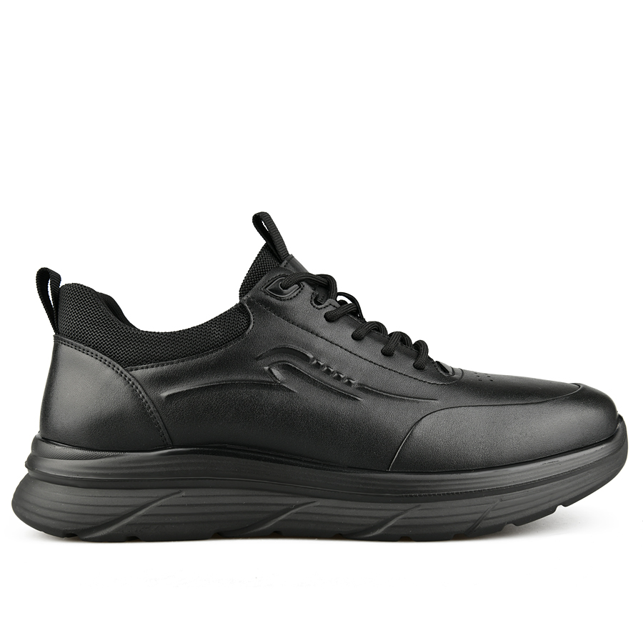 pantofi bărbați piele naturală negru 0