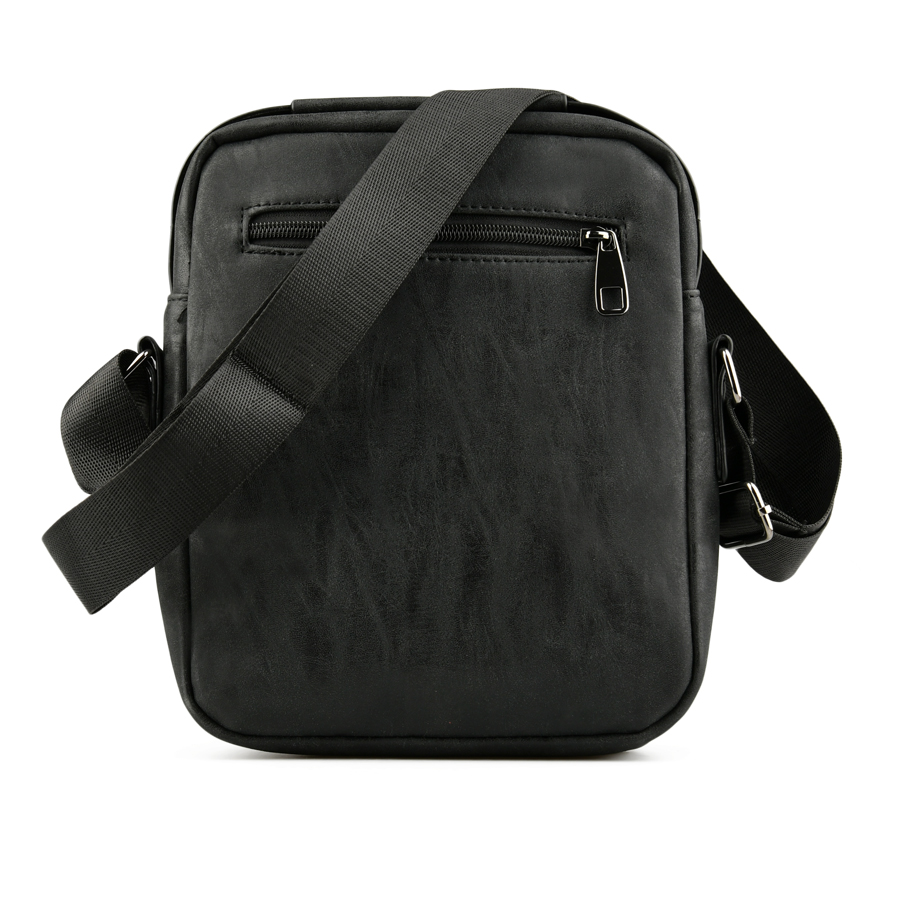 geantă bărbați piele ecologică negru 1