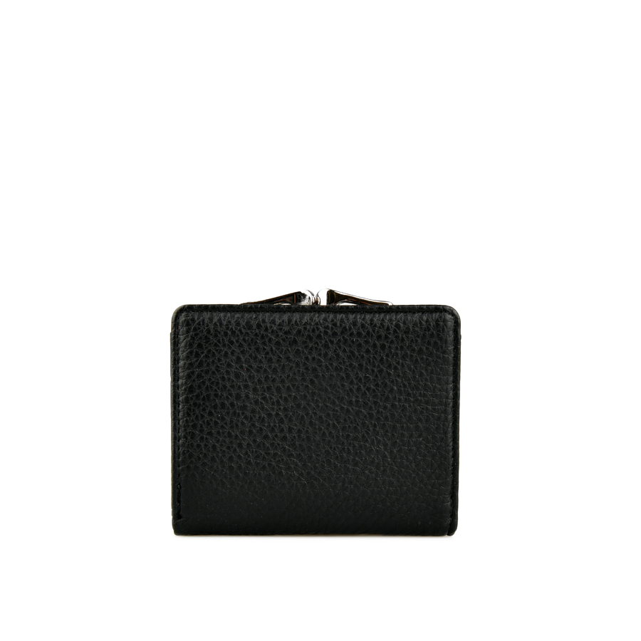γυναικείο πορτοφόλι οικολογικό δέρμα μαύρο 1