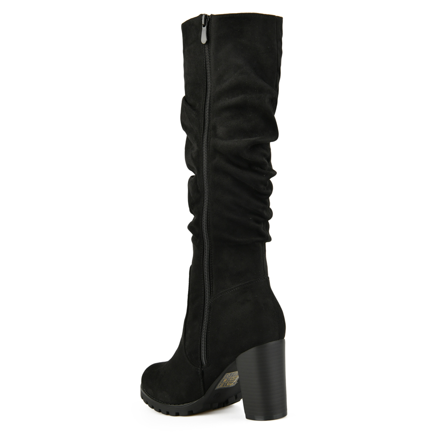 cizme damă textil negru 3