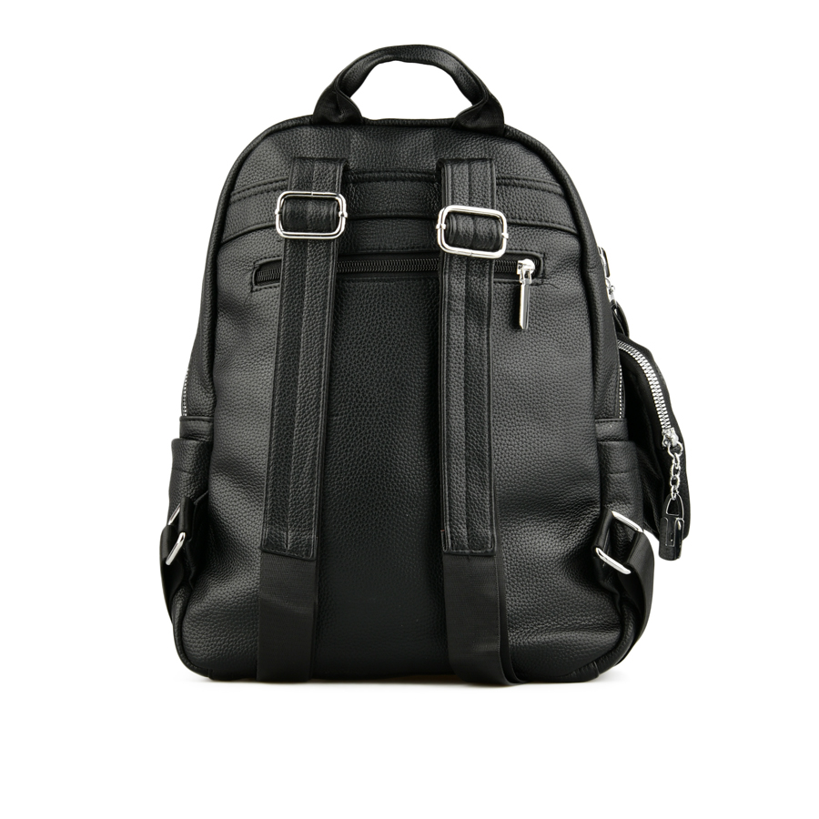 rucsac damă piele ecologică negru 1