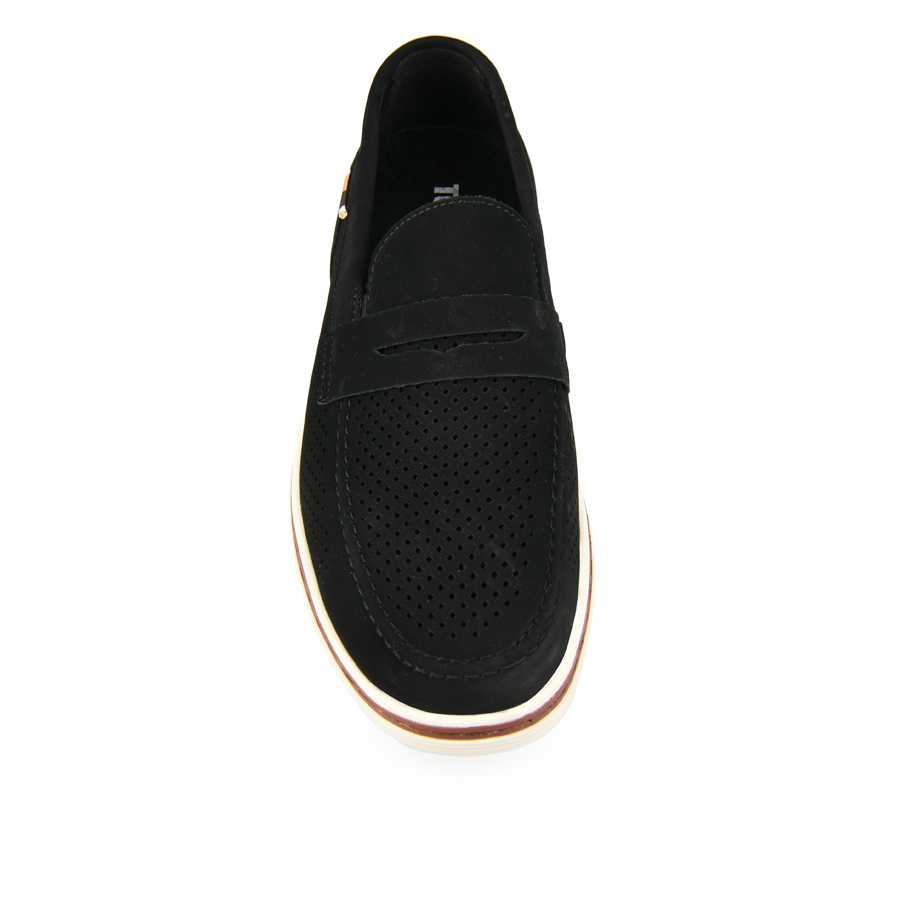 ανδρικά παπούτσια οικολογικό δέρμα μαύρο 1