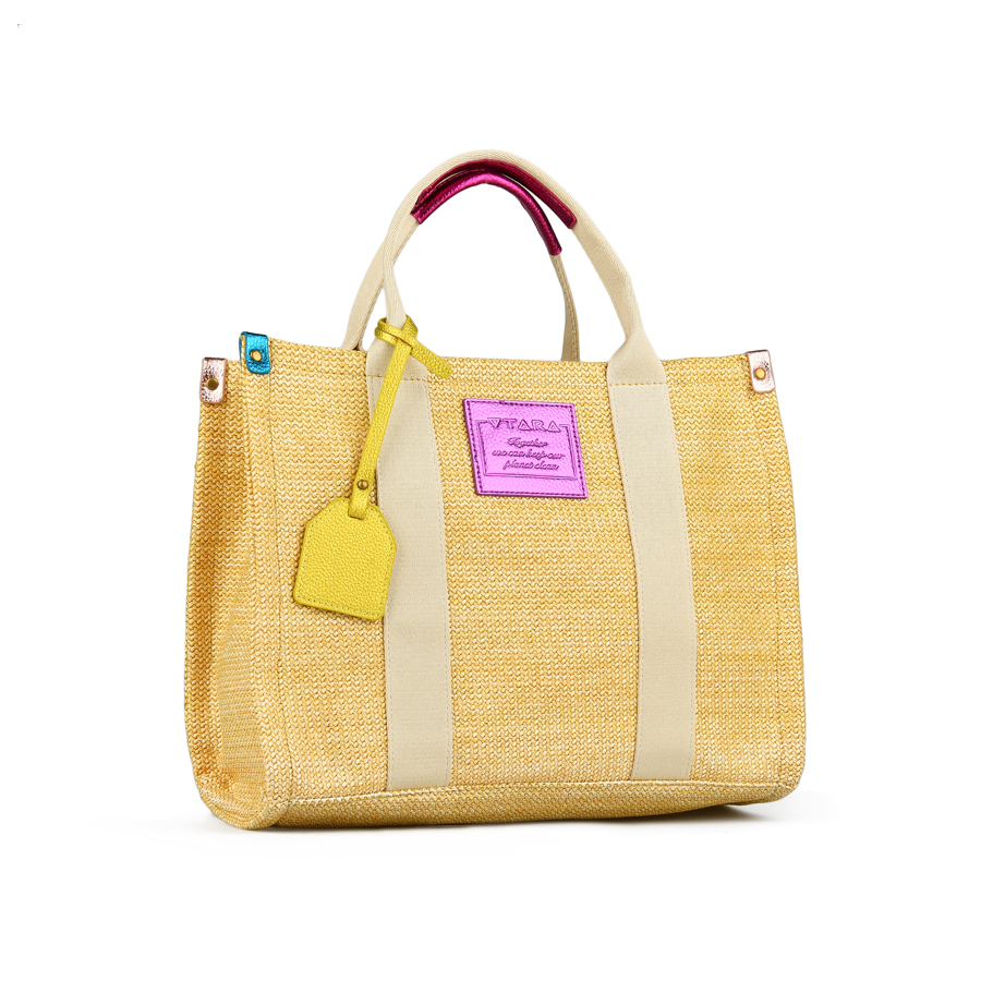 дамска чанта еко кожа бежова 0