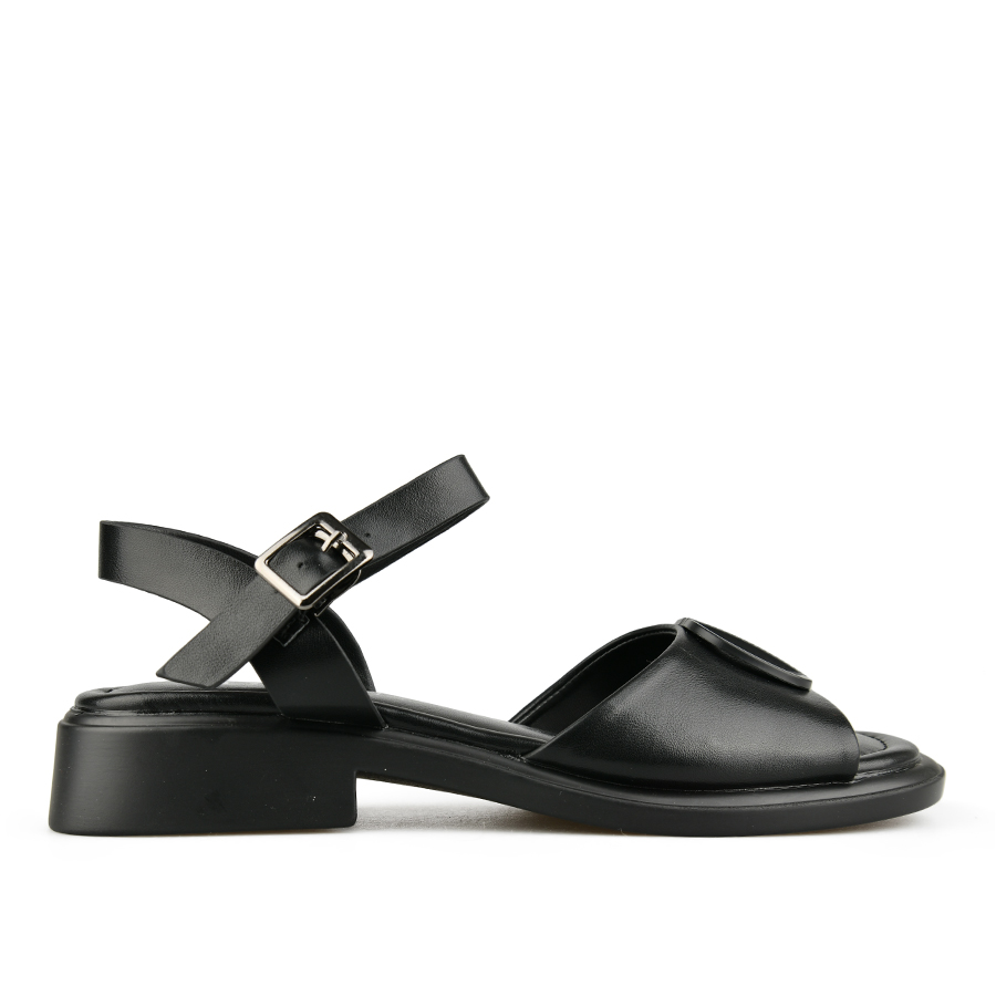 γυναικεία σανδάλια οικολογικό δέρμα μαύρο 0