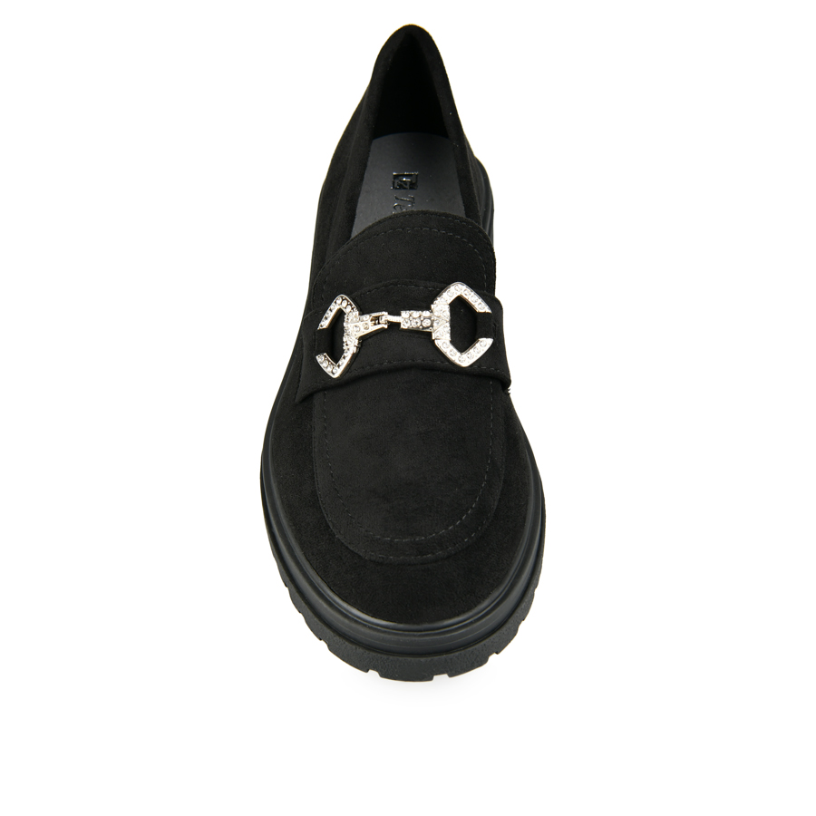 дамски обувки текстил черни 1