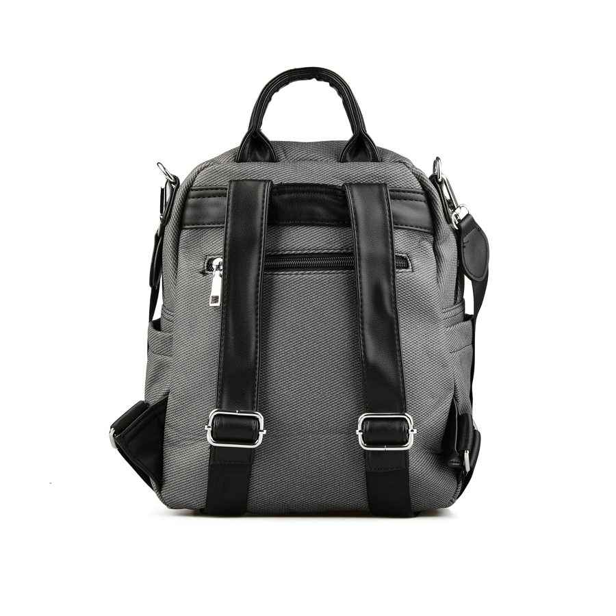 rucsac damă piele ecologică negru 2